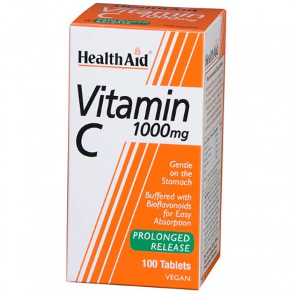 HEALTH AID Vitamin C 1000mg With Bioflavonoids 60 Ταμπλέτες